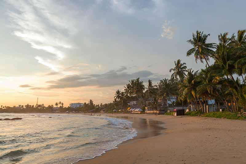 The west coast Sri Lanka beaches: Galle to Colombo