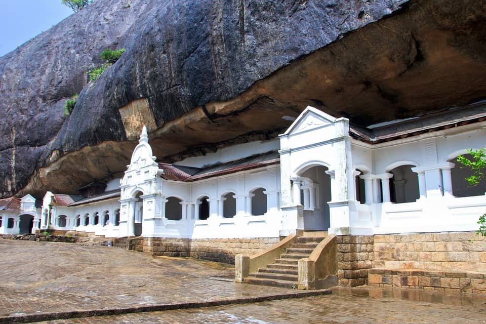 Dambulla cave temple, HÖHLENTEMPEL VON DAMBULLA