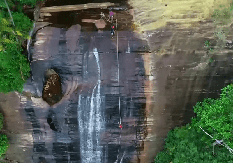 Waterfall Abseiling Sri Lanka