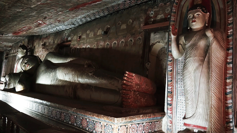 Dambulla cave temple