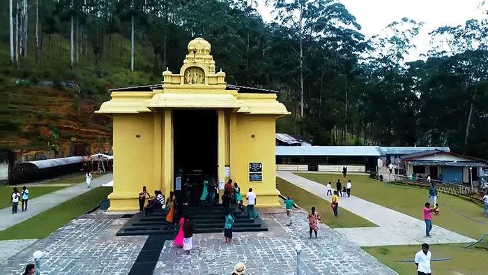 Hanuman temple, from kandy to nuwara eliya